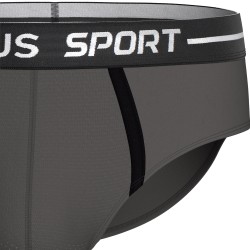 Slip, Tanga de la marque IMPETUS - Slip Impétus Sport Ergonomic - gris - Ref : 0036B87 BKG1F