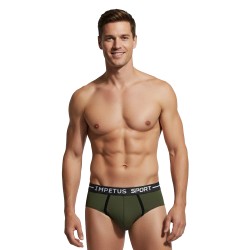 Brief of the brand IMPETUS - copy of Ergonomic Sport briefs black - Ref : 0036B87 GN018
