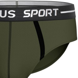 Slip, Tanga de la marque IMPETUS - Slip Impétus sport Ergonomic - kaki - Ref : 0036B87 GN018
