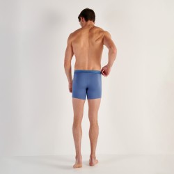 Boxer long HOM HO1 Classic - bleu jean - HOM : vente shorty boxers ...