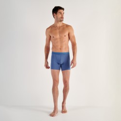 Long boxer shorts HOM HO1 Classic - jeans blue - HOM : sale of Boxe...