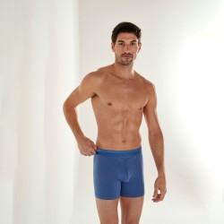 Boxer lunghi HOM HO1 Classic - jeans blu - HOM : vendita di Pantalo...