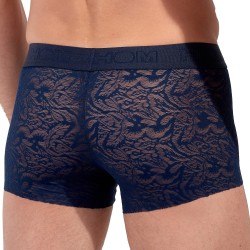 Boxer Court HOM Free Cut Lace - Navy - HOM : sale of Boxer shorts, ...