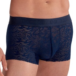 Boxer Court HOM Free Cut Lace - Navy - HOM : sale of Boxer shorts, ...