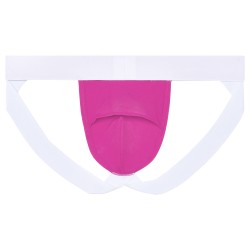 Jock strap de la marque WOH - Jockstrap WOH Sexy Fun - Rose - Ref : 463008 1128