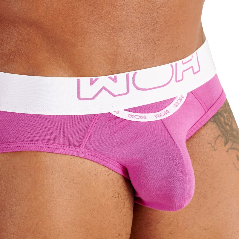 Slip, Tanga de la marque WOH - Mini Slip WOH Sexy Fun - Rose - Ref : 463011 1128