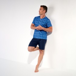 Pyjama court HOM beachcomber - HOM : vente pyjamas courts pour homm...