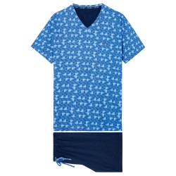 Pyjama court HOM beachcomber - HOM : vente pyjamas courts pour homm...