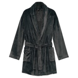 Peignoir, robe de chambre, kimono de la marque HOM - Robe de Chambre Courte Polaire HOM Everest - Ref : 402878 00ZU