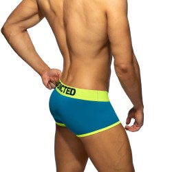 Trunk Swimderwear Dot Dot Dot Edition Limitée - Bleu Paon - ADDICTE...