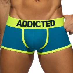 Trunk Swimderwear Dot Dot Dot Edition Limitée - Bleu Paon - ADDICTE...