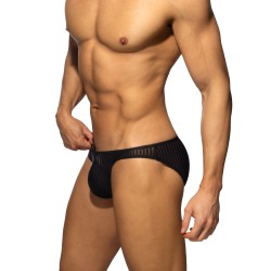 Bikini Black Stripe Edition Limitée - ADDICTED : vente slips et ban...