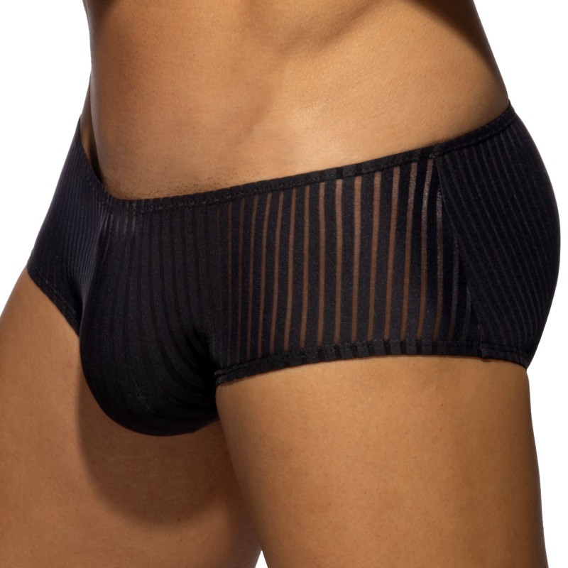 Slip Black Stripe Edition Limitée - ADDICTED : vente slips et bande...
