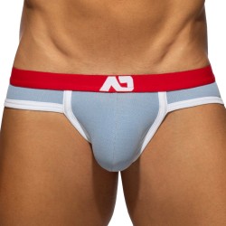 Brief of the brand ADDICTED - Limited Edition Sports Pique Jeans Brief - Blue - Ref : AD1409 C16