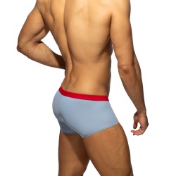 Shorts Boxer, Shorty de la marca ADDICTED - Vaqueros Pique Boxer de edición limitada - Azul - Ref : AD1418 C16