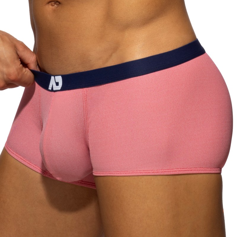 Boxer, shorty de la marque ADDICTED - Boxer Jeans Pique Edition Limitée - Rouge - Ref : AD1418 C06