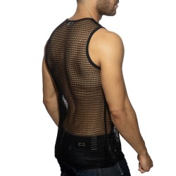 Camiseta de tirantes de edición limitada Openwork Fabric - negra - ...