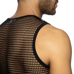 Canottiera Openwork Fabric Edizione Limitata - Nera - ADDICTED : ve...