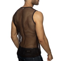 Débardeur Openwork Fabric Edition Limitée - Marron - ADDICTED : ven...