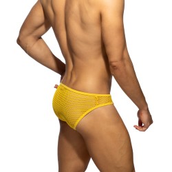 Bikini Openwork Fabric Edition Limitée - Jaune - ADDICTED : vente s...