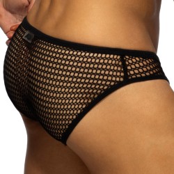 Bikini Openwork Fabric Edition Limitée - Noir - ADDICTED : vente sl...