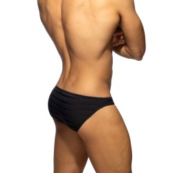 Slip, Tanga de la marque ADDICTED - Bikini Black Stripes Edition Limitée - Ref : AD1419 C10