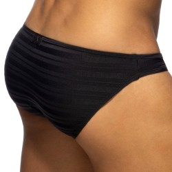 Brief of the brand ADDICTED - Limited Edition Black Stripes Bikini - Ref : AD1419 C10