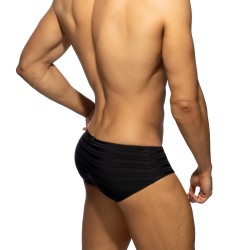 Slip, Tanga de la marque ADDICTED - Slip Black Stripes Edition Limitée - Ref : AD1420 C10