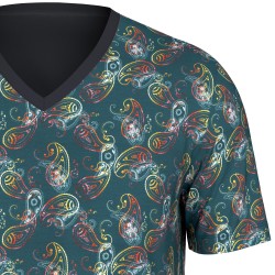 Pyjacourt de la marque IMPETUS - Pyjama Court Emeraude Prestige - Ref : IM1510P1300 GN122