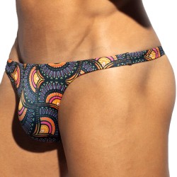 String de Bain Peacock Print Edition Limitée - Noir - ES collection...