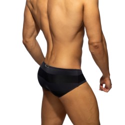 Limited Edition Thick Stripes Brief - Black - ADDICTED : sale of Br...