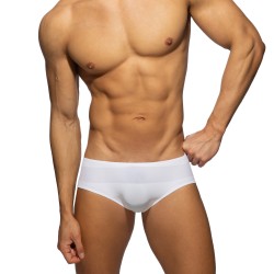 Slip Thick Stripes Edition Limitée - Blanc - ADDICTED : vente slips...