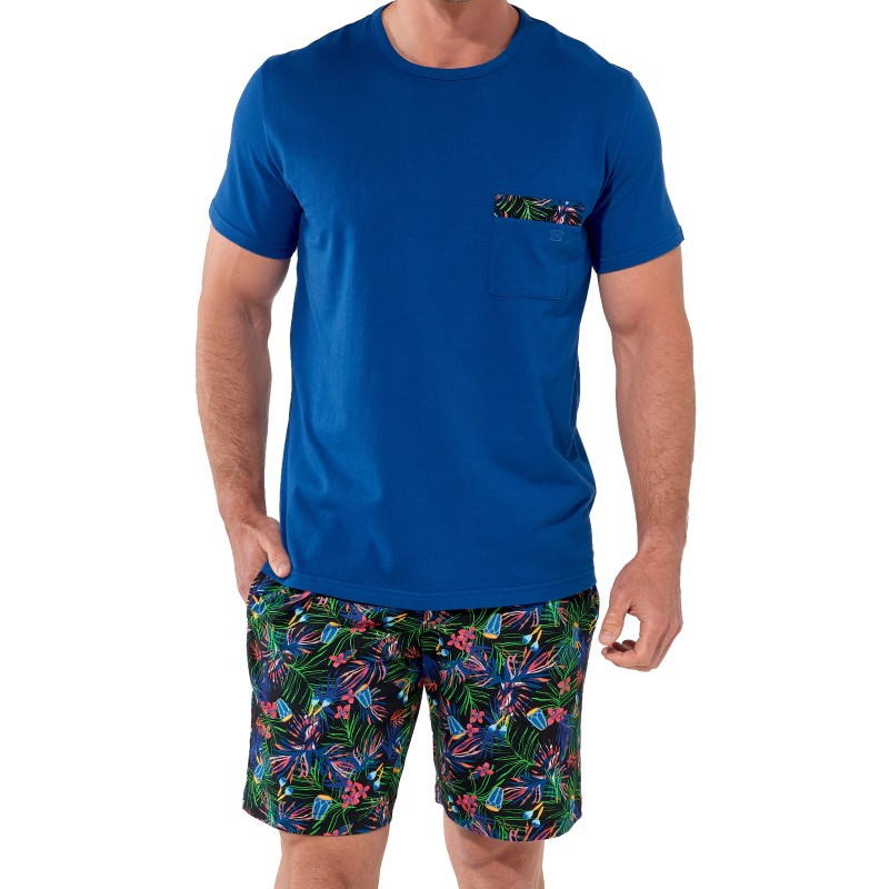 Pigiama corto del marchio HOM - Pyjama Court Havana - Ref : 403118 P023