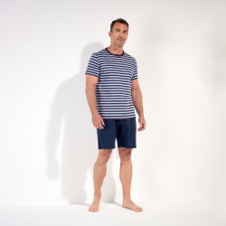 Pyjacourt de la marque HOM - Pyjama Court HOM Atlantic - Ref : 403119 I0PA
