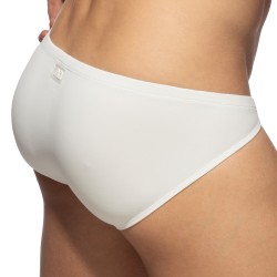 Brief of the brand ADDICTED - Bikini Soft Pique - Blanc - Ref : AD1406 C01