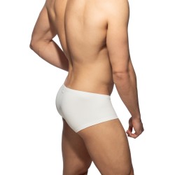 Boxer, shorty de la marque ADDICTED - Trunk Soft Pique Edition Limitée - Blanc - Ref : AD1433 C01