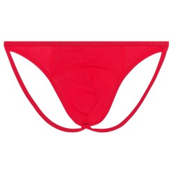 Jock strap de la marque WOH - Micro Jock Sexy Fun WOH - Rouge - Ref : 463040 00PA