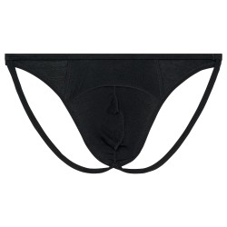 Jock strap de la marque WOH - Micro Jock Sexy Fun WOH - Noir - Ref : 463040 0004