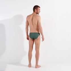 Micro Swim Briefs Nautical Cup HOM - Khaki - HOM : Verkauf von Bade...