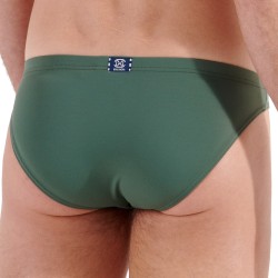 Micro Swim Briefs Nautical Cup HOM - Khaki - HOM : Verkauf von Bade...