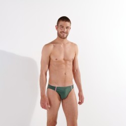 Micro Slip de Bain Nautical Cup HOM - Kaki - HOM : vente slip de ba...