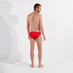 Micro Slip de Bain Nautical Cup HOM - Rouge - HOM : vente slip de b...