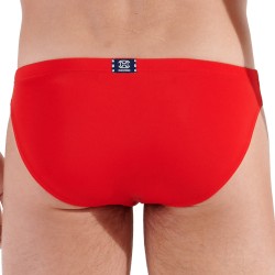 Micro Slip de Bain Nautical Cup HOM - Rouge - HOM : vente slip de b...