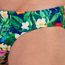 Micro Slip de Bain Peacock HOM - HOM : vente slip de bain homme HOM