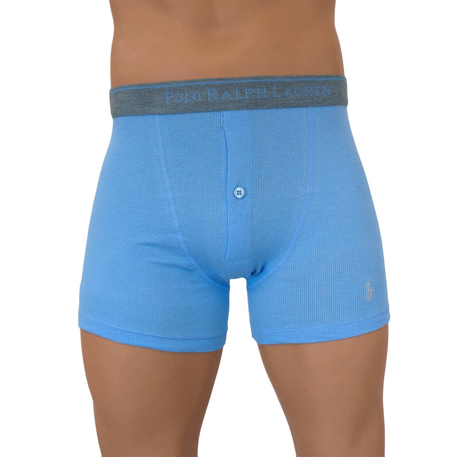 Boxer Henley blue buttons - Polo Ralph Lauren : sale of Boxer short