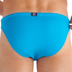 Resumen del baño de la marca HOM - Micro Swim Briefs HOM Sea Life - turquesa - Ref : 402533 00PF