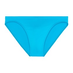 Slip de bain de la marque HOM - Micro Slip de bain HOM Sea life - turquoise - Ref : 402533 00PF