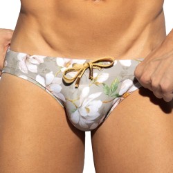 Slip de bain de la marque ES COLLECTION - Bikini de Bain Jasmine Edition Limitée - Beige - Ref : 2601 C28