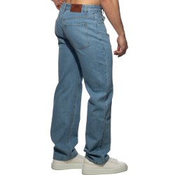 Jean s de la marque ADDICTED - Jeans Baggy Fit Denim - Bleu - Ref : AD1398 C500