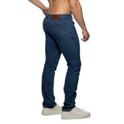 Jean s de la marque ADDICTED - Jeans Straight-Leg - Bleu Foncé - Ref : AD1405 C502